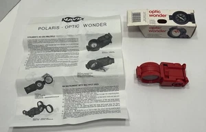 Vintage Navir Polaris Original Optic Wonder 4010 rosso binocolo, bussola, lente di ingrandimento - Foto 1 di 20