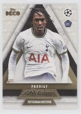 2022-23 Topps Deco UCL Prodigy Djed Spence Rookie RC - Image 1 of 2