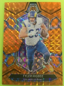 2024 Mosaico 131 Tyler Higbee Mosaico arancione /199 - Foto 1 di 2