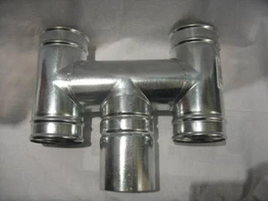 TUBO STUFA FUMAIOLO ZN DIAMETRO 16 - Foto 1 di 1