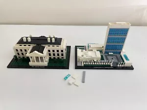 LEGO® - Architecture - 21006 & 21018 White House Bulk Lot - 99.8% complete - Picture 1 of 8