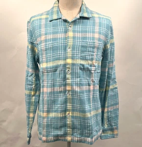 Obey Herren Organic LS Woven Button Down Hemd Wilson Arctic Blue Gr. M NEU - Bild 1 von 4