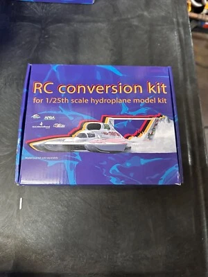 R/C conversion kit for 1/25th Scale Hydroplane model kits from DA Graphics - Image 1 of 4