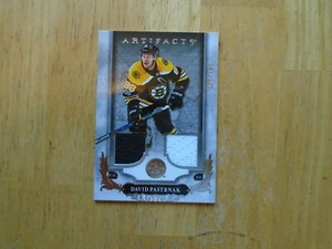 2018-19 ARTIFACTS SILVER DUAL JERSEY #46 DAVID PASTRNAK 088/165 BRUINS 1/1 - Picture 1 of 6