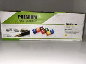 Premium Toner Cartridge AN-B0225Y Replace Brother BR-TN-225Y See Description - Picture 1 of 7