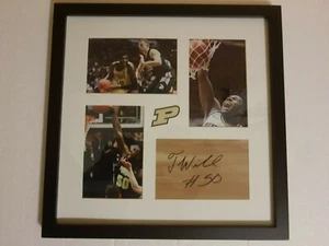 Trevion Williams Signed Floorpiece Framed Purdue Basketball COA Autograph - Picture 1 of 1