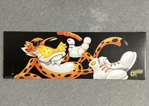 2024 Spirit Halloween Display End Cap 24" x 8" - Cheetos Chester Cheetah - Imagen 1 de 6