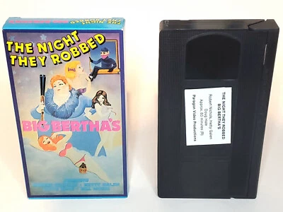 The Night They Robbed Big Bertha's VHS Rare Comedy Paragon Cult Odd Obscure - Image 1 of 2