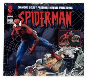 NEW/SEALED! DIAMOND Select Toys SHOWDOWN SPIDER-MAN STATUE MARVEL MILESTONES #1 - Picture 1 of 6