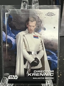 DIRECTOR KRENNIC----2024 TOPPS CHROME STAR WARS---KOSTENLOSER VERSAND - Bild 1 von 2