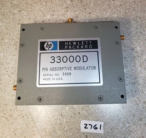 HP Hewlett Packard 33000D Pin Absorptive Modulator 1-4 GHz - Picture 1 of 4