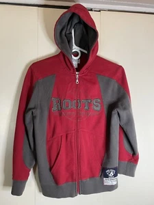 Roots Athletics L 9-10 Yrs Youth Red Full Zip Ski Snow Sports Winter Warm Hiking - Picture 1 of 6