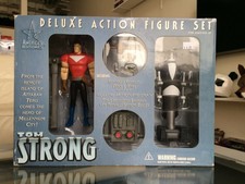 New! TOM STRONG 2 Pack Figure Box Set 2000 DC Direct Deluxe 