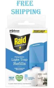 Essentials Flying Insect Light Trap Refills, 2 Light Trap Refill Cartridges, Fe - Picture 1 of 9