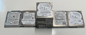 Lot of 10 -250GB or 320gb 2.5" Hard Disk Drive SATA 2.5 Inch Laptop HDD - Picture 1 of 2