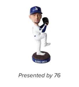 *VORVERKAUF* 🔥🧢 Blake Snell Bobblehead LA Dodgers SGA 16.06.25🧢🔥 BRANDNEU! - Bild 1 von 1