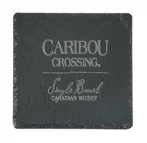 CARIBOU CROSSING Whiskey Slate Coaster - Picture 1 of 1