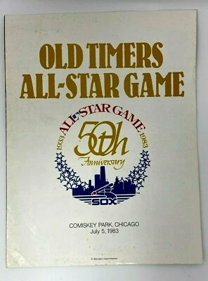 1983 50th Anniversary All-Star Game Program Roster Scorecard   - Image 1 of 3