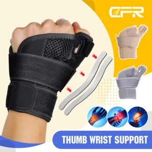 Muñequera pulgar izquierda/derecha soporte para mano túnel carpiano artritis esguince CFR - Imagen 1 de 11