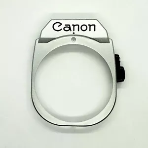 Canon AE-1 Front Cover Bezel Housing - Silver - Camera Repair Replacement Part - Bild 1 von 2