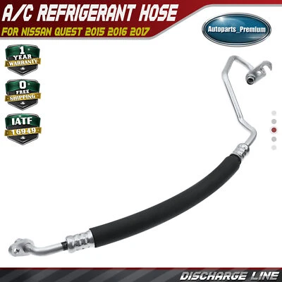 Nueva manguera de descarga de refrigerante de aire acondicionado para Nissan Quest 2015 2016 2017 alta presión Foto 1 de 4