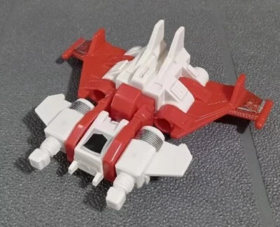 Vintage Hasbro G1 Transformers Technobots 1987 Strafe  Incomplete  Working Rub! - Image 1 of 4