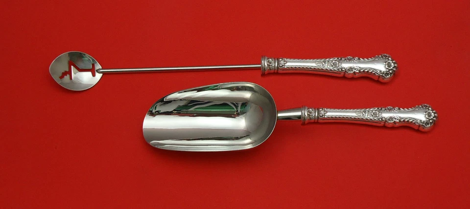 Juego de barras de plata esterlina Cambridge by Gorham 2 piezas HHWS hechas a medida Foto 1 de 1