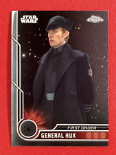 #53 Domhnall Gleeson as General Hux 2023 Topps Chrome Star Wars F14