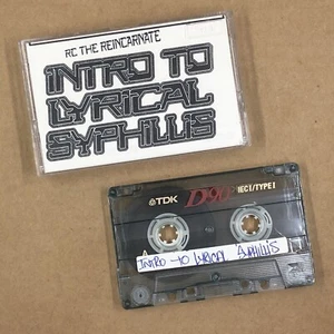 INTRO TO LYRICAL SYPHILLIS Cassette Tape Rap MIXED INCA CHILD MF DOOM KOOL KEITH - Picture 1 of 7