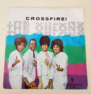 Orlons CROSSFIRE! (GREAT SOUL 45/PS) #273 PLAYS VG++ NO NOISE! - Picture 1 of 6