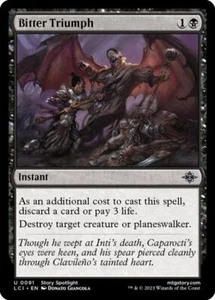 MTG Bitter Triumph 91 The Lost Caverns of Ixalan - Picture 1 of 1