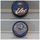 Rasmus Asplund Signed Buffalo Sabres Puck COA - Florida Panthers - CLEARANCE