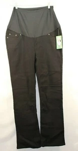 Oh! Mamma Maternity Black Straight Jeans Size L - Picture 1 of 3