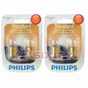 2 pc Philips Front Side Marker Light Bulbs for Porsche 911 1978 Electrical oi - Picture 1 of 5