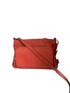 Tignanello tangerine pebbled leather Crossbody - Picture 1 of 5