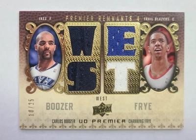 2008-09 UD Premier - Premier Remnants Boozer/FRYE #PR4-BF /25 **NM++**  - Image 1 of 3