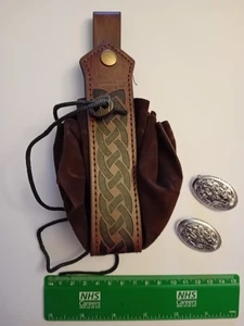 Reenactment Pouch with contents. - Picture 1 of 3