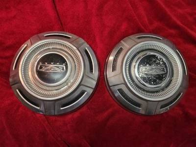 1967 Ford 3/4 Ton Truck 12" Hubcaps 1968 Wheel Covers 1969 1970 1971 1972 - Image 1 of 2