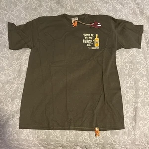 Piranha Joe Shirt Rum Olive St Maarten. Size L - Picture 1 of 6