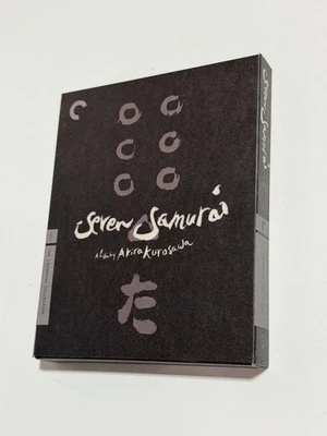 Seven Samurai Criterion Collection Blu-ray Akira Kurosawa, Toshiro Mifune Foto 1 de 4