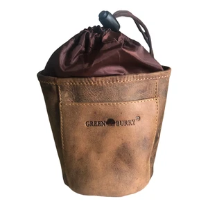 Greenburry Leckerlibeutel Leder Futterbeutel Futtertasche Leckerlitasche Hunde - Picture 1 of 4