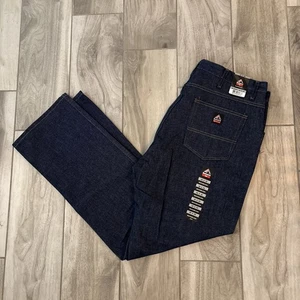 Bulwark FR Relaxed Fit Straight Leg CAT 2 Jeans Herren Gr. 40/32 Dunkelblau Neu mit Etikett - Bild 1 von 7