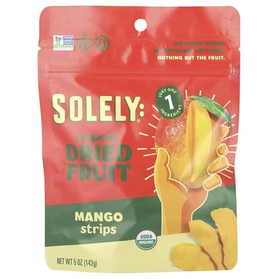 Organic Dried Fruit, Mango Strips, 5 oz (142 g) - Image 1 of 2