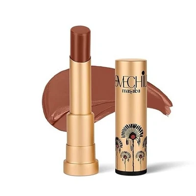 LoveChild Masaba Lush Creme Lipstick (Nude Brown), Moisturizing Satin Finish wit - Image 1 of 4