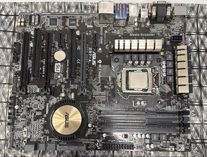 ASUS Z97-A Mainboard ATX Intel LGA 1150 Socket with Intel i7-4790 - Bild 1 von 4