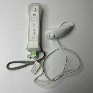 Mando Nintendo Wiimote Wii Blanco RVL-003 + Nunchuk RVL-004 + Empuñadura - Imagen 1 de 8