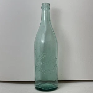 Vintage Sodaflasche Glas Crown Top Medici Bros Detroit Michigan Mich Mi 11" - Bild 1 von 22