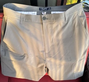 Chaps Men's 36 Performance Stretch Shorts Gray Golf Casual Activewear Classic🌞 - Picture 1 of 17