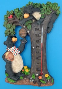 Honey Bear Thermometer Wall Plaque temperature measuring - Picture 1 of 5
