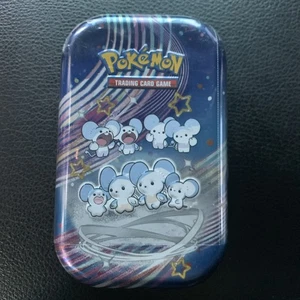 Random Pokémon Mini Tin – 2 Booster Packs, Art Card & Sticker – New Sealed+cards - Picture 1 of 4